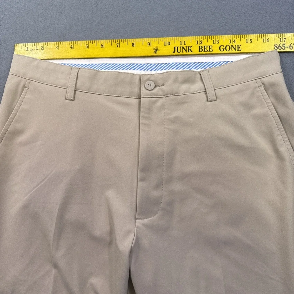 FootJoy Mens  33/30  TAN  5 Pocket Golf Pants Khaki Stretch Moisture Wicking